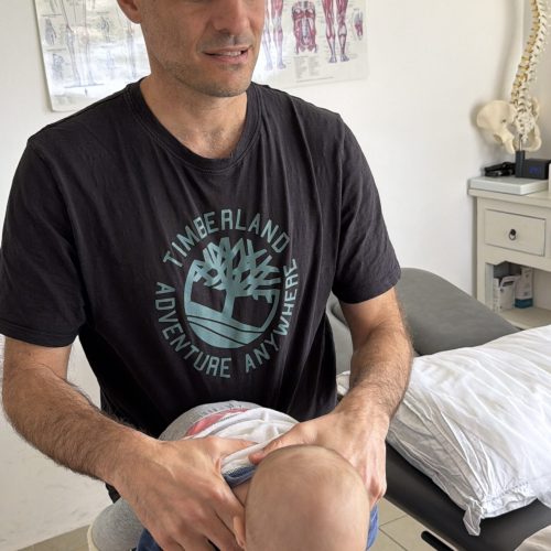 חשיפת צוואר אצל תינוקות